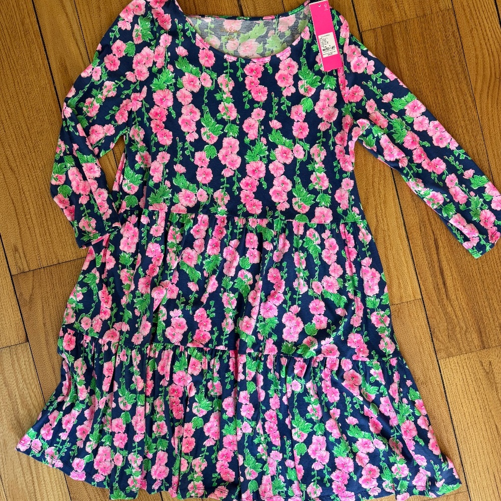 LIlly Pulitzer long sleeve dress size XL
